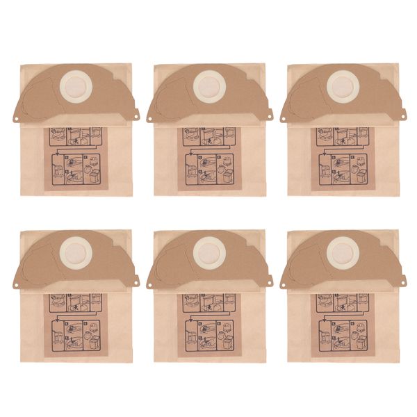 Compatible With Karcher WD2250 A2004 Vacuum Cleaner Paper Garbage Dust Bag