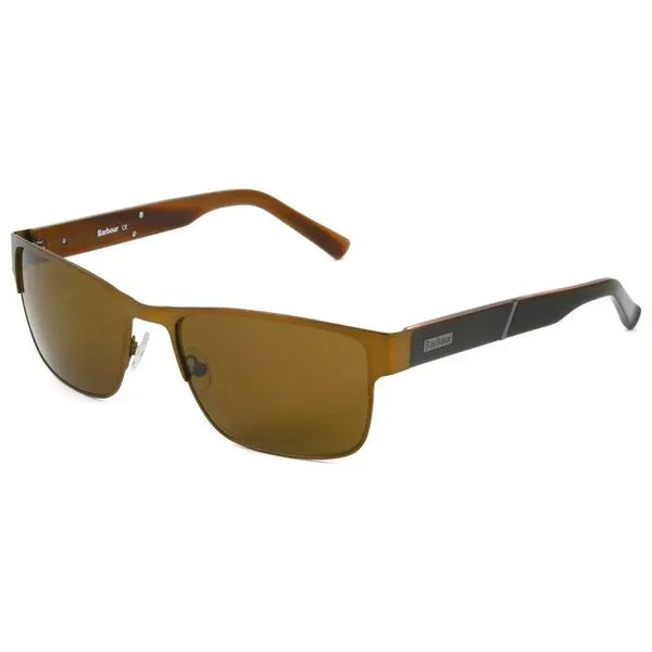 Barbour Gold Rectangle Sunglasses