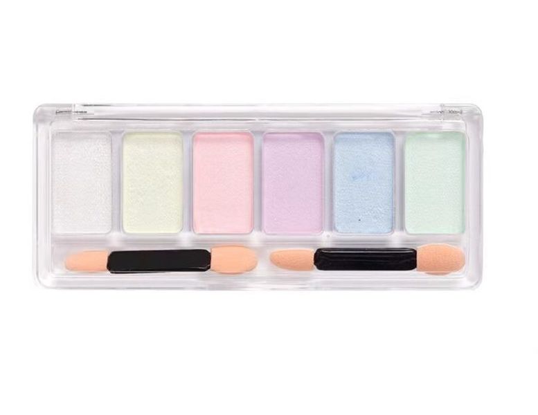 Solid 6 Colour Aurora Chrome Powder for Nails