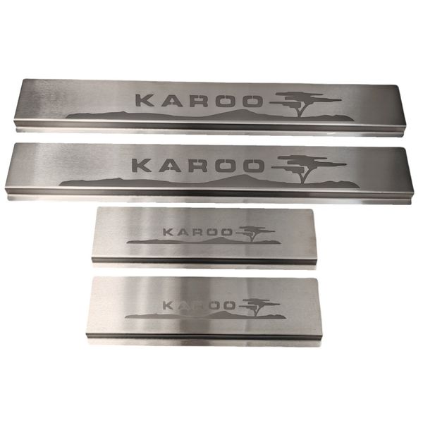 Scuff Plates 4 Set Compatible With Karoo S6 - S11 Models - Umlozi