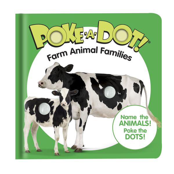 Melissa &amp; Doug Poke-A-Dot - Farm Animal Families