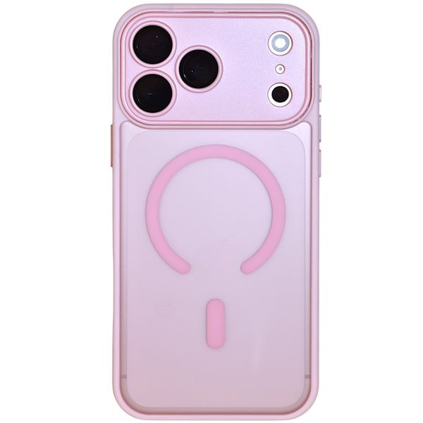 Magnetic Phone Case with MagSafe Ring - Compatible with iPhone - Soft Pink