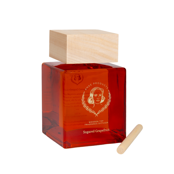 Anke Products Grand Edition Sugared Grapefruit 1 Liter Wooden Top Diffuser