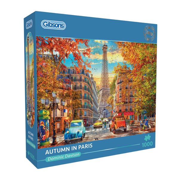Gibsons - Autumn in Paris - 1000 Piece Jigsaw Puzzle