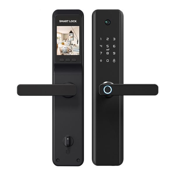 Intelligent Smart Door Lock with Cat Eye / Bell (TUYA)