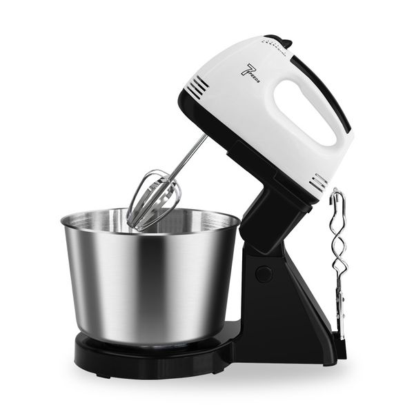 Multifunction Stand Mixer with Stainless Steel Bowl with 3 Attachments