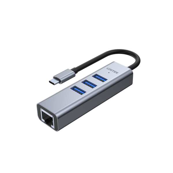 UNITEK uHUB Q4+ 4-in-1 USB-C Ethernet Hub
