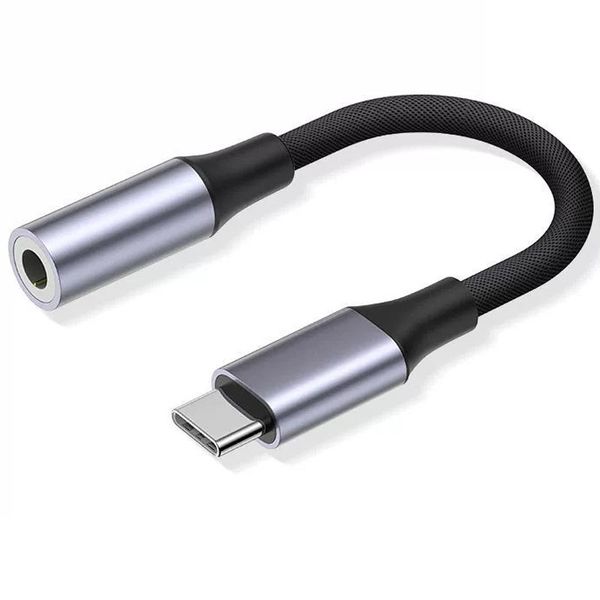 USB-C to 3.5mm Adapter Compatible with iPhone 15-17 Samsung Huawei Xiaomi