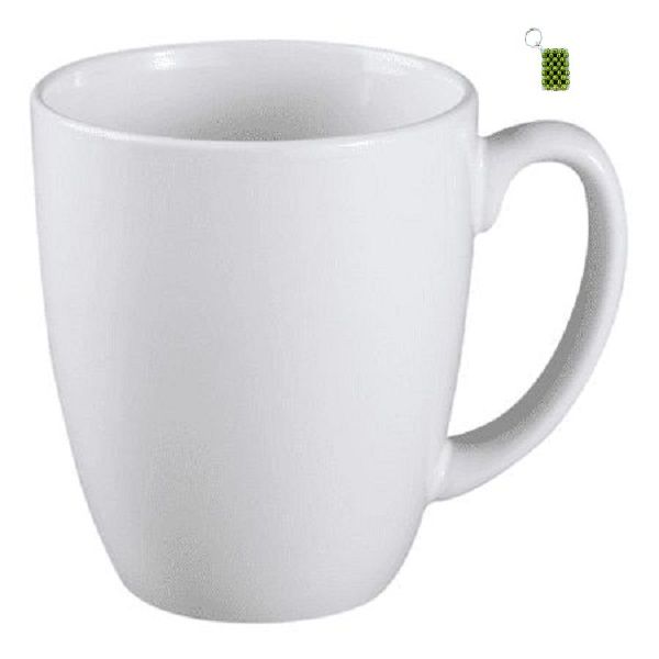 Ceramic 0.35 L Mug And a Bonus Key Holder
