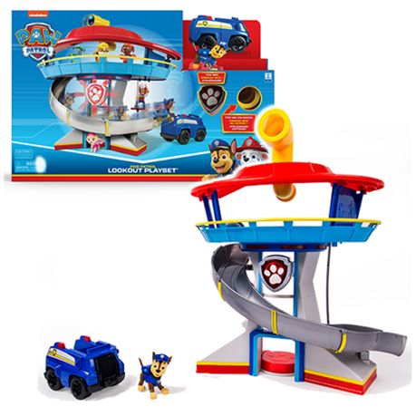 Paw patrol 2024 lookout tower playset