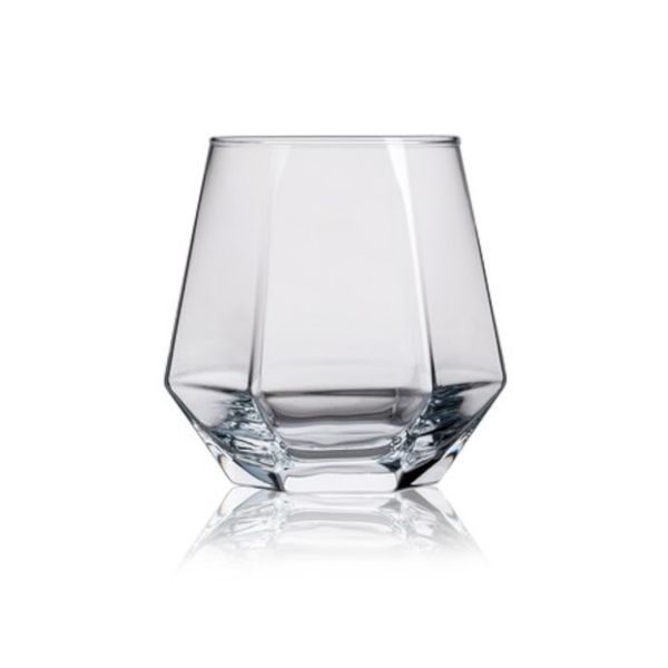 Tumbler 330ml 6pc Clear Glass