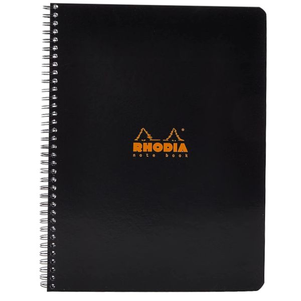 Rhodia Classic A4+ Lined Wirebound Notebook, pack of 3