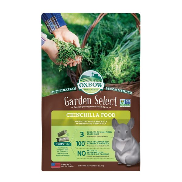 Oxbow Garden Select Chinchilla Food (1,36kg)