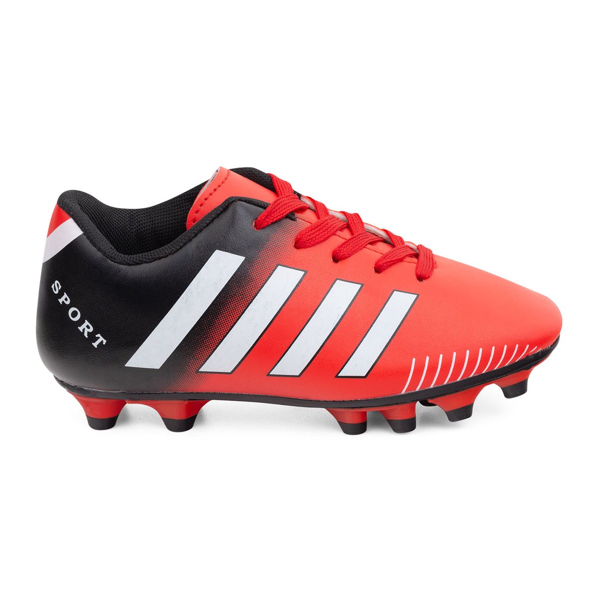 Kids 12 Stud PU Soccer Boot with Line Decor QX22012 Shop Today. Get