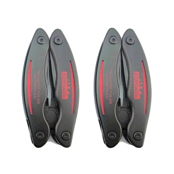 Killer Deals 11-in-1 Outdoor Camping Heavy-Duty Multi-Tool - x2 Combo