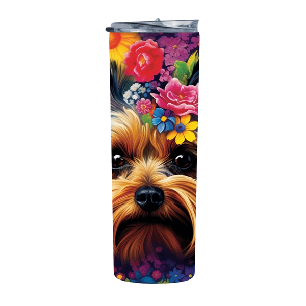 YORKSHIRE TERRIER Ninji 20 Oz Straight Skinny Tumbler 237