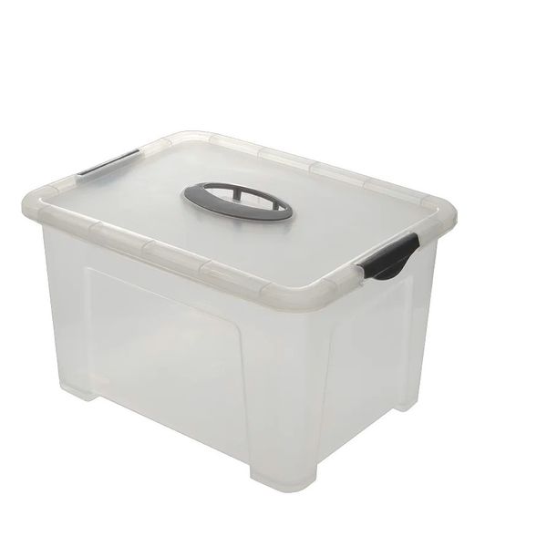5L Transparent Storage Box - 2 Pack