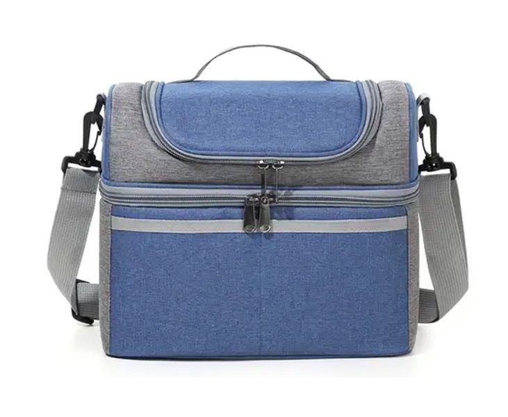 Insulated Lunch Bag Double Deck Lunch Bag