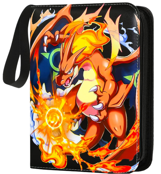 CHARIZARD - 900 Trading Card Folder File
