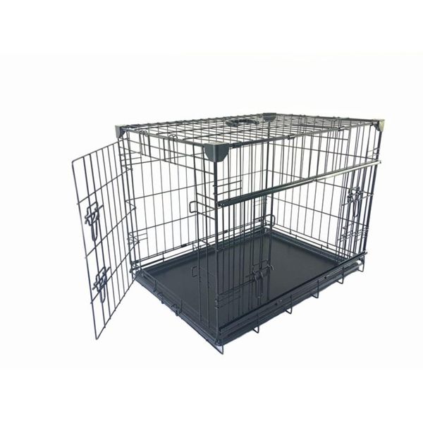 Optipet Wire Dog Crate Cage for Dogs - Medium