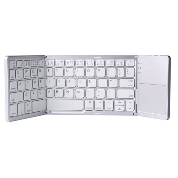 Foldable Bluetooth Keyboard with Touchpad