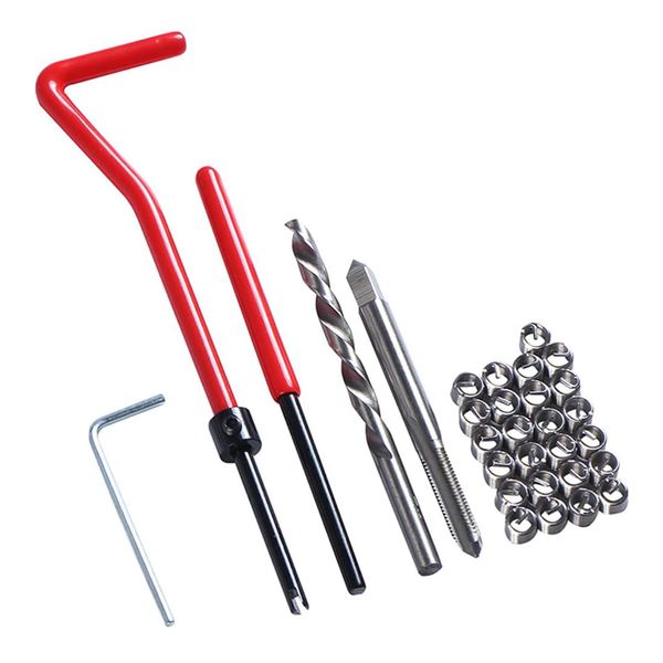 30-In-1 Metric Thread Repair Insert Kit for Automotive Repairs
