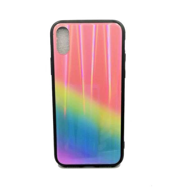 iTech Iridescent iPhone X/XS Protective Case - Rainbow