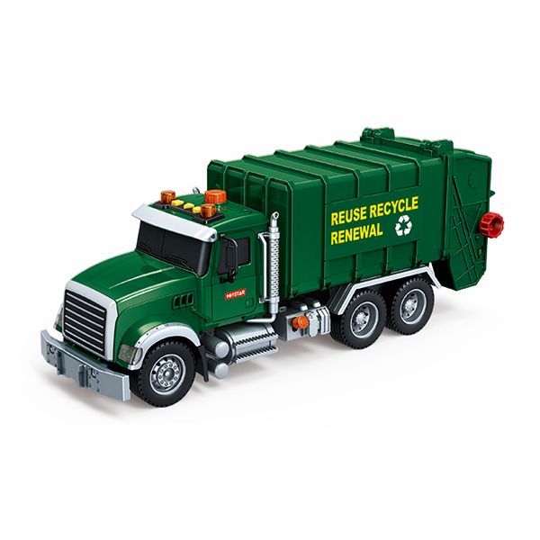 Toystar Garbage Truck with Sound, Lights, Pump (39cm Long)