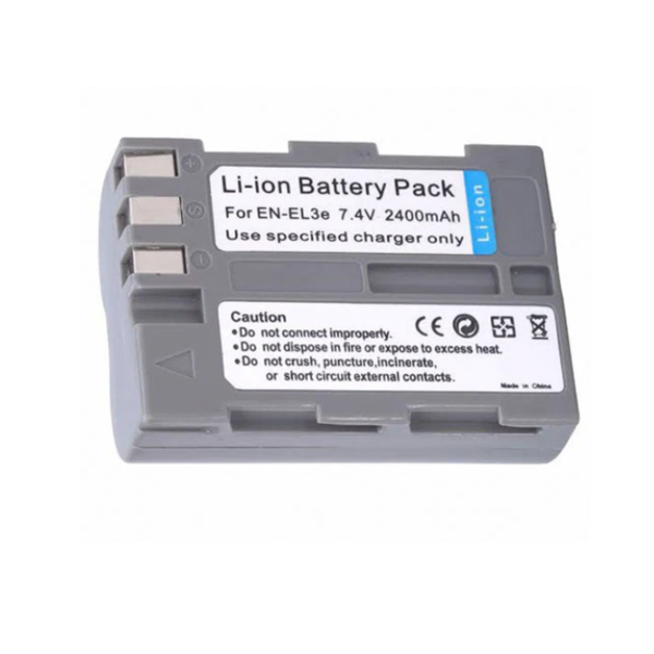 Nikon EN-EL3E 7.4V 2400mAh Replacement Battery