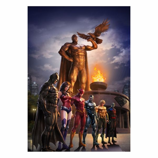 The Death and Return of Superman - A1 poster