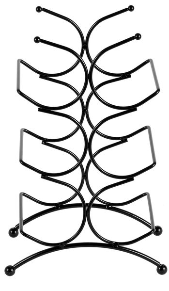 Continental Homeware Black Wine Rack