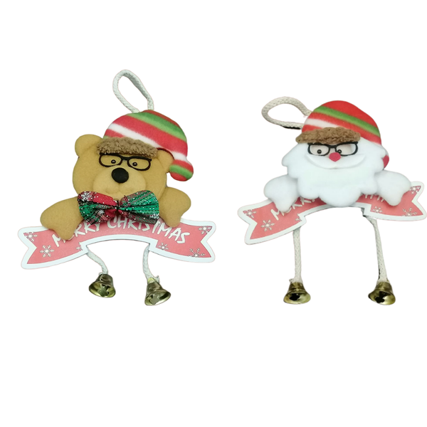 Plush Christmas Hanging D cor
