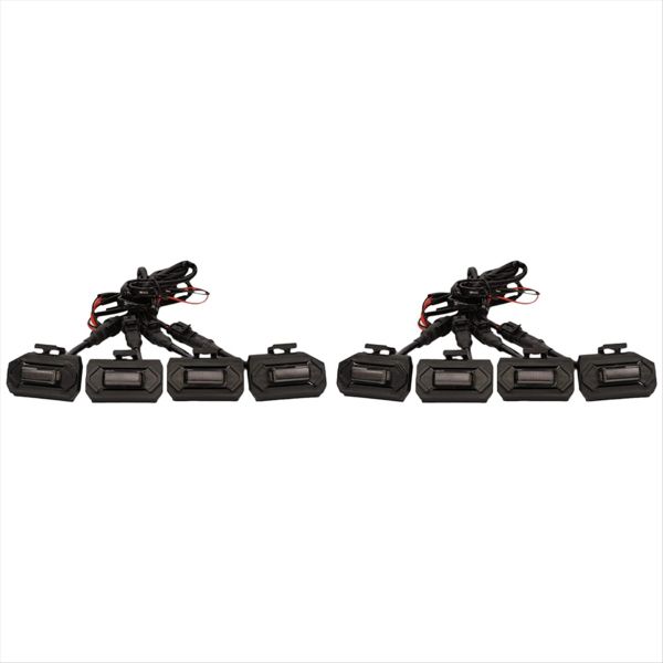 2 Set White Light Led Front Grill Lights for Tacoma Compatible with Toyota