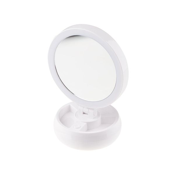 Portable Makeup Mirror with LED Light