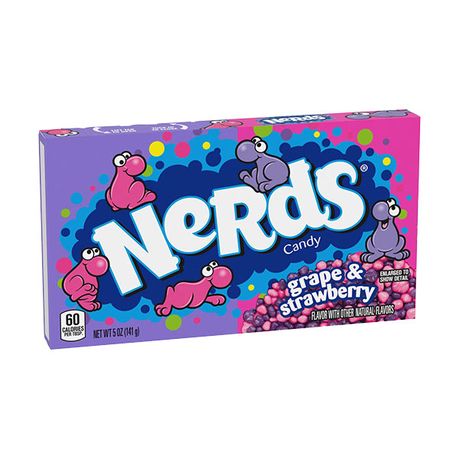 Nerds Grape & Strawberry Sweets Theater Box Snack - Pack 2