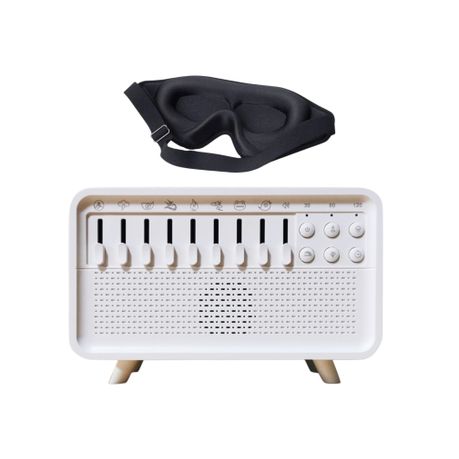 White Noise Machine with Diffuser & 3D Eye Mask - Sleep Set Image