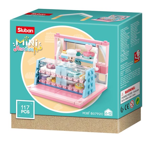 Sluban Mini Handcraft - Bakery 117 Pieces