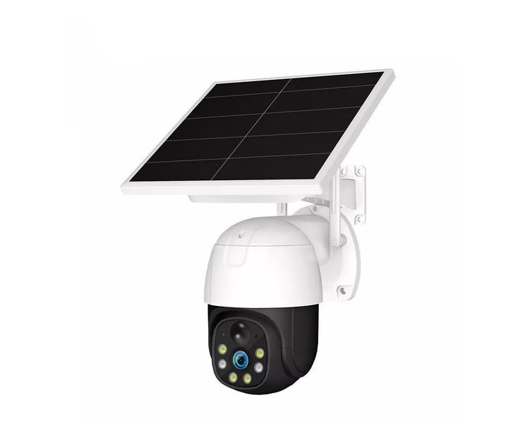 4G Cellular Solar Powered Smart Security PTZ Camera with "v380 Pro" App