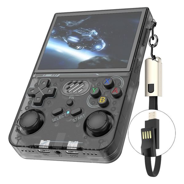 R36XX Handheld Game Console 3.5" IPS, Dual-Band WiFi, Linux OS 64GB