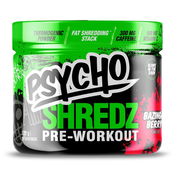 Muscle Junkie Psycho Shredz Berry Bazinga 125g