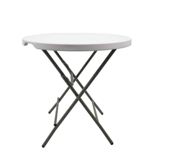 Plastic Round Cafe Table 80cm