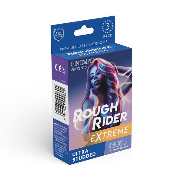 Contempo Rough Rider Extreme Condoms 3s
