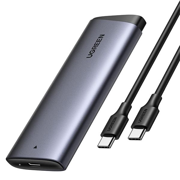 UGreen 35267 USBC 3.2 M.2 PCIE NVME SSD Enclosure-GY