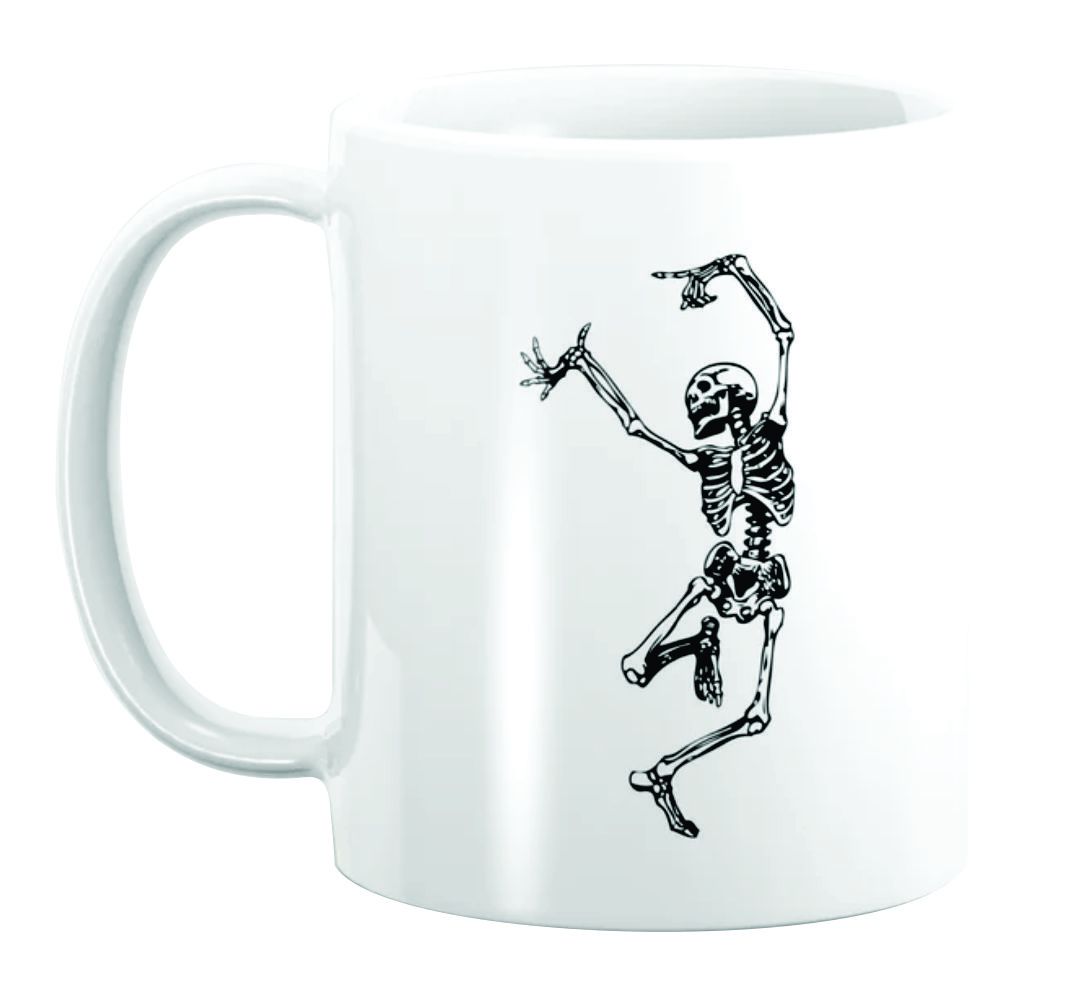 Pepperst Mug Dancing Skeleton Day Of The Dead Skulls And Skeletons Shop Today Get It 