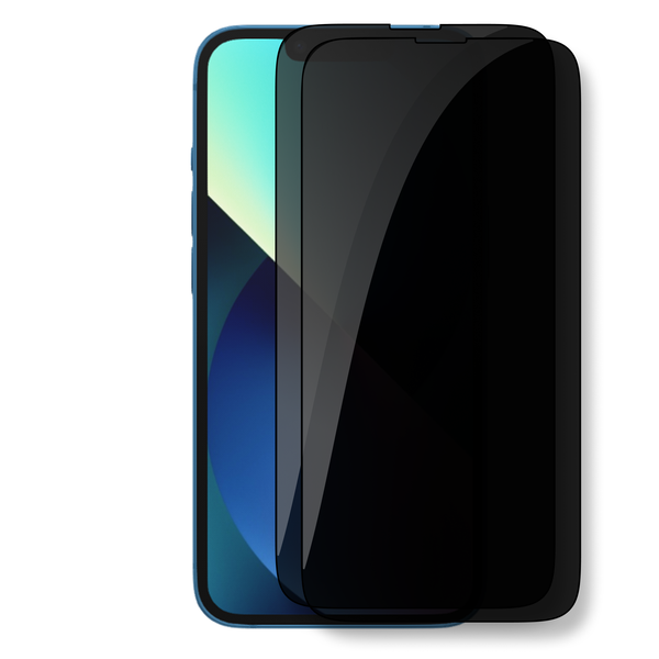 Privacy Glass Screen Protector Compatible with iPhone 13 Mini (Pack of 2)