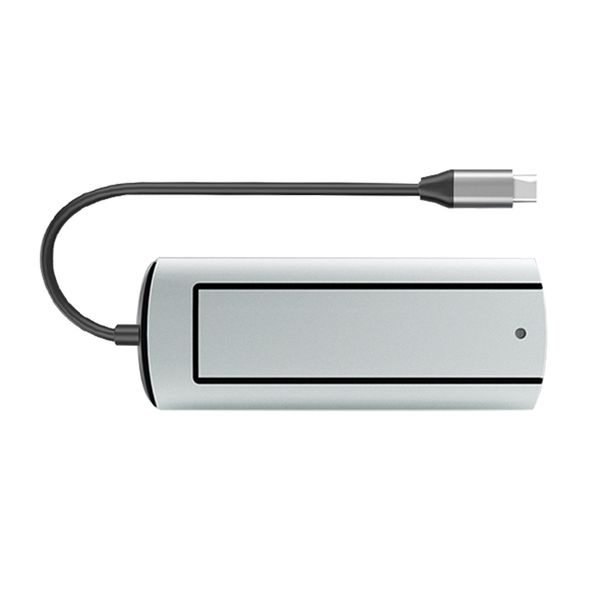 6-In-1 Docking Station Pd&amp;Usb3.0x3&amp;Hdmi-Compatible&amp;Ssd Slot