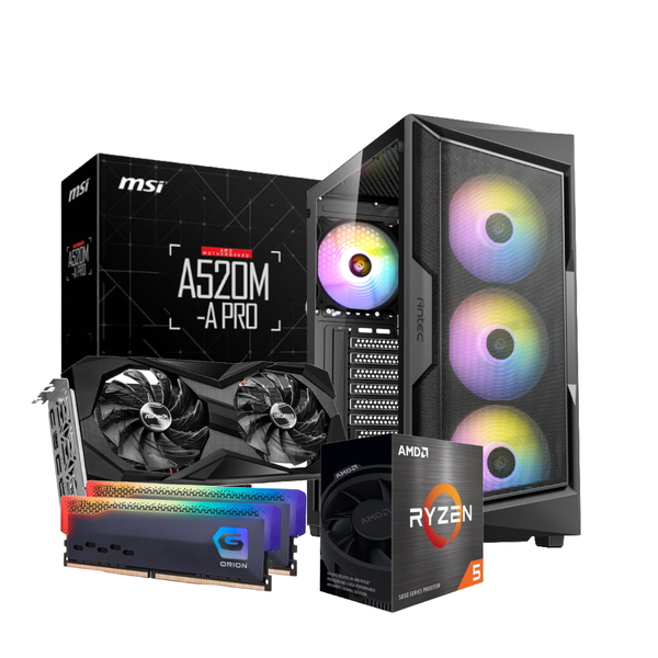 AMD Ryzen 5 5500 HOME PRO GAMER v2.1 Windows 10 Desktop PC