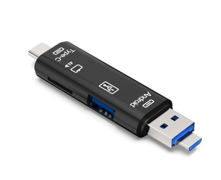 OTG 5-in-1 Card Reader/Adapter