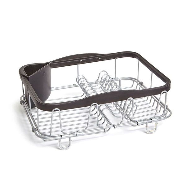 Umbra Sinkin 3 in 1 Dish Rack Black Nickel
