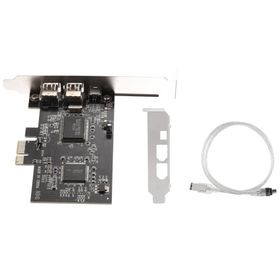 PCI-E PCI Express FireWire Card, with Firewire Cable, for Video